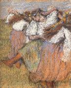 Edgar Degas Russian Dancers Spain oil painting reproduction